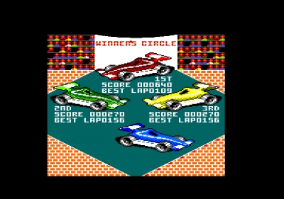 Screen ze hry Super Sprint