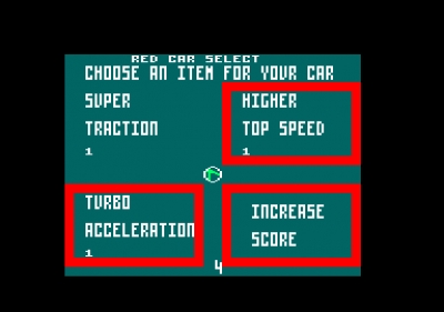 Screen ze hry Super Sprint