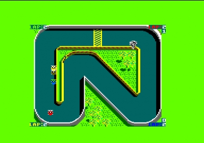 Screen ze hry Super Sprint