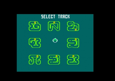 Screen ze hry Super Sprint
