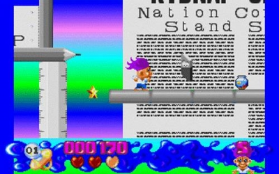 Screen ze hry Trolls on Treasure Island