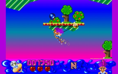 Screen ze hry Trolls on Treasure Island