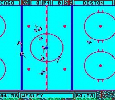 Screen ze hry Wayne Gretzky Hockey