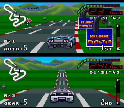 Screen ze hry Top Gear