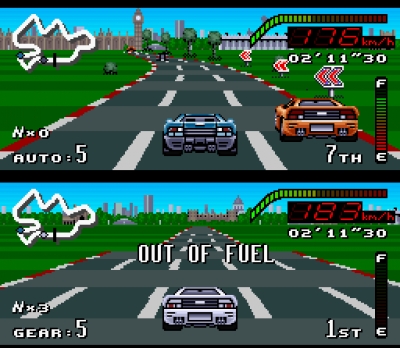 Screen ze hry Top Gear