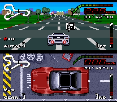 Screen ze hry Top Gear