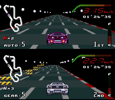 Screen ze hry Top Gear