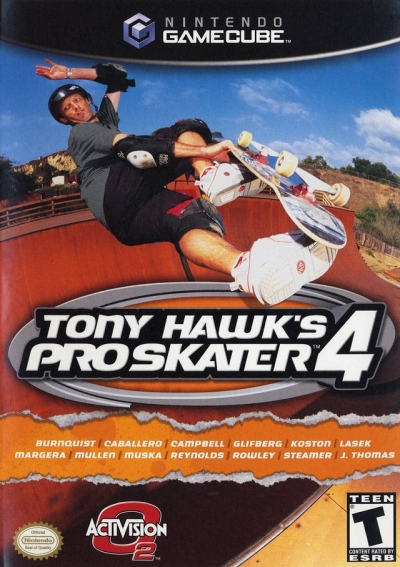 Obal hry Tony Hawk´s Pro Skater 4