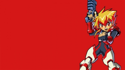 Artwork ke he Gunstar Super Heroes