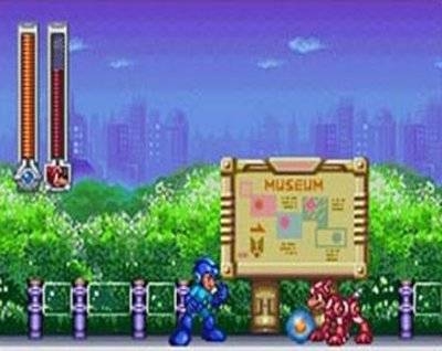 Screen ze hry Mega Man & Bass