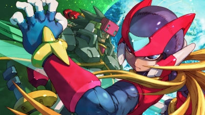Artwork ke he Mega Man Zero 4