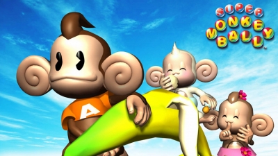 Artwork ke he Super Monkey Ball Jr.