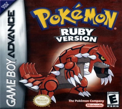 Obal hry Pokmon Ruby Version