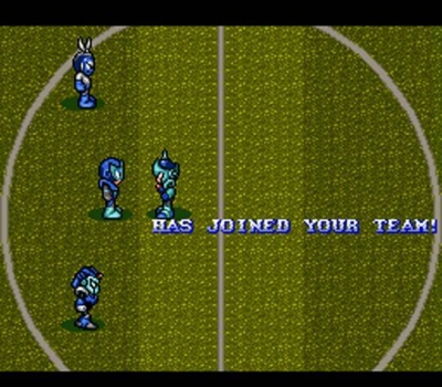 Screen ze hry Mega Man Soccer