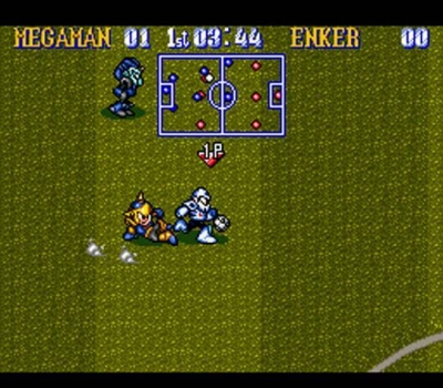 Screen ze hry Mega Man Soccer