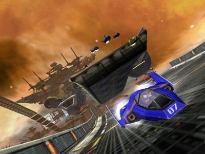 Screen ze hry F-Zero GX