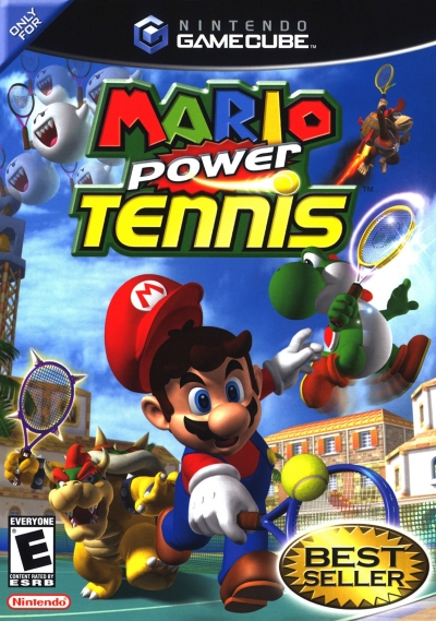 Obal hry Mario Power Tennis