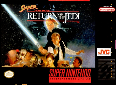 Obal hry Super Star Wars: Return of the Jedi