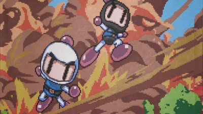 Artwork ke he Super Bomberman 3