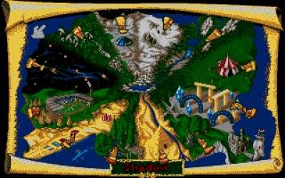 Screen ze hry Lemmings 2: The Tribes