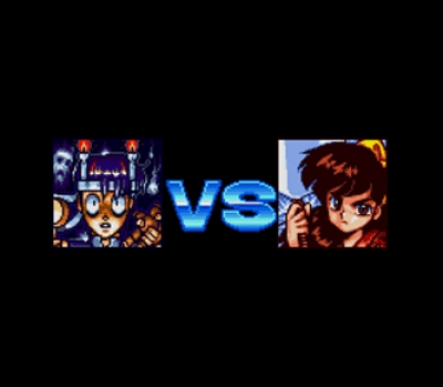 Screen ze hry Ranma 1/2: Hard Battle
