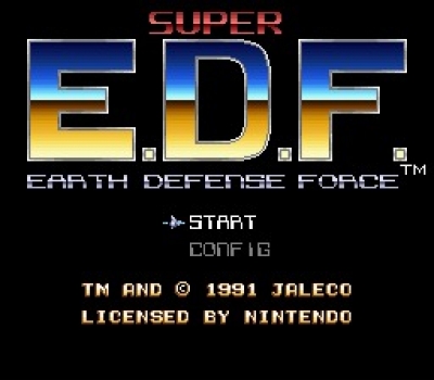 Screen ze hry Earth Defense Force