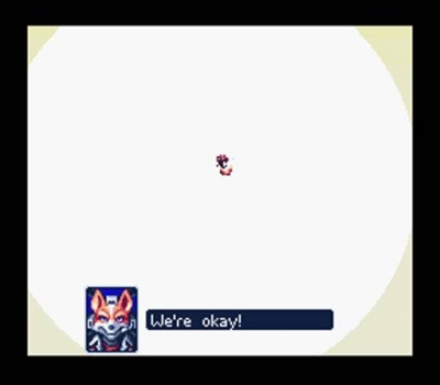 Screen ze hry Star Fox 2