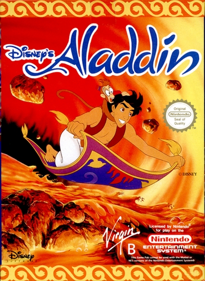 Obal hry Disneys Aladdin