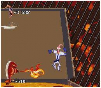 Screen ze hry Earthworm Jim 2