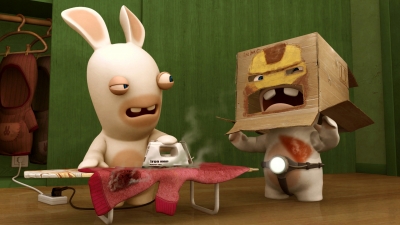 Artwork ke he Rayman Raving Rabbids