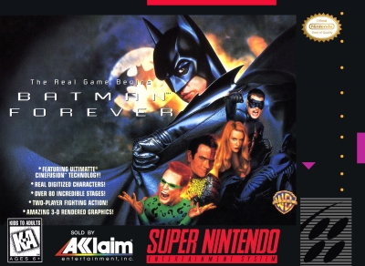 Obal hry Batman Forever