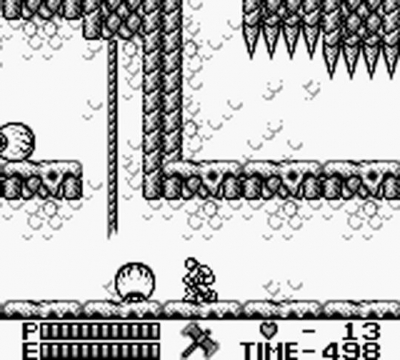 Screen ze hry Castlevania II: Belmont´s Revenge