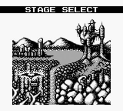 Screen ze hry Castlevania II: Belmont´s Revenge