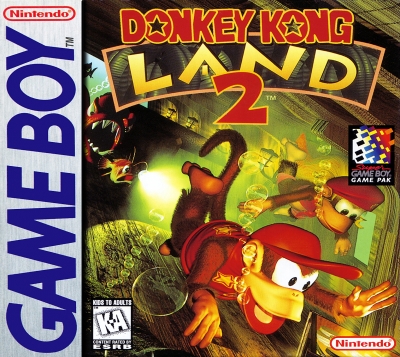Obal hry Donkey Kong Land 2