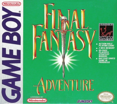 Obal hry Final Fantasy Adventure