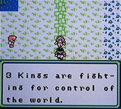 Screen ze hry The Final Fantasy Legend