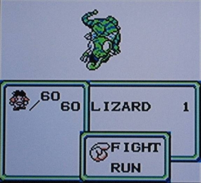 Screen ze hry The Final Fantasy Legend
