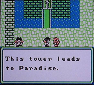 Screen ze hry The Final Fantasy Legend