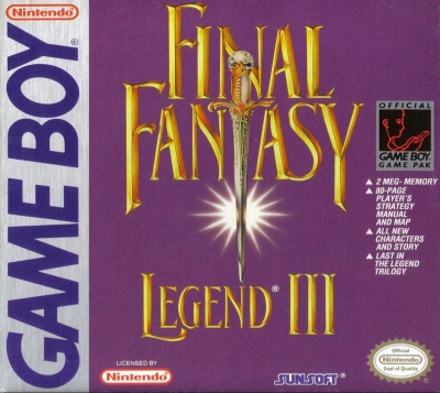 Obal hry Final Fantasy Legend III