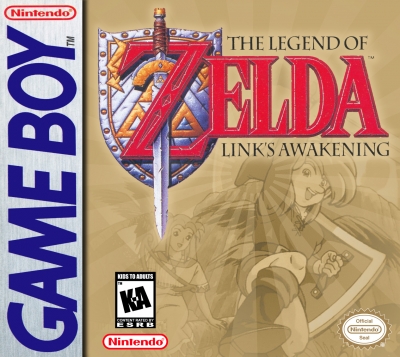 Obal hry The Legend of Zelda: Links Awakening