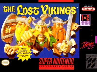Obal hry The Lost Vikings