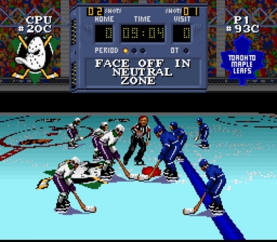 Screen ze hry NHL Stanley Cup