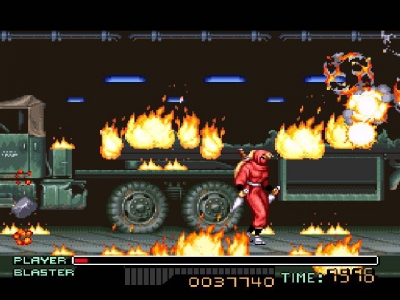 Screen ze hry Ninja Warriors