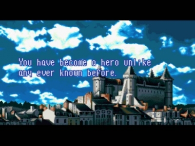 Screen ze hry Ogre Battle: The March of the Black Queen