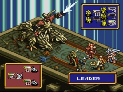 Screen ze hry Ogre Battle: The March of the Black Queen