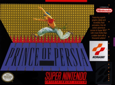 Obal hry Prince of Persia