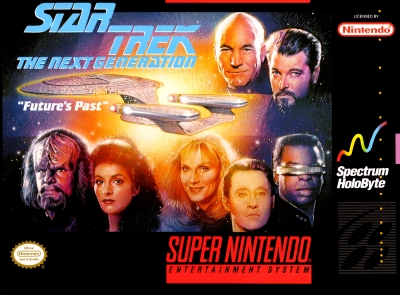 Obal hry Star Trek: The Next Generation - Futures Past