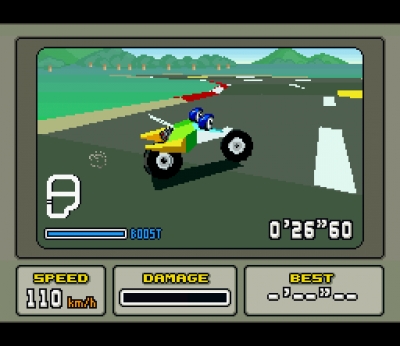 Screen ze hry Stunt Race FX