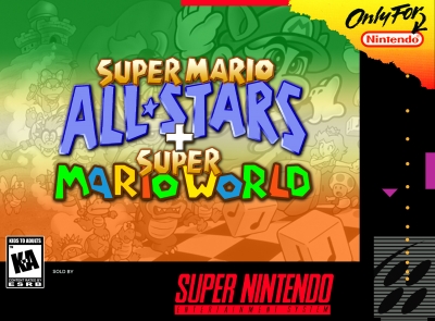 Obal hry Super Mario All-Stars and Super Mario World