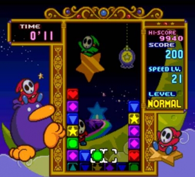 Screen ze hry Tetris Attack